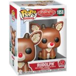 Funko Pop! Movies: Rudolph Red-Nosed Reindeer - Rudolph (Sitting) #1858 Vinyl Figure
