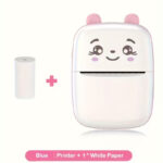 Mini Thermal Printer white-pink