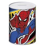Κουμπαράς Μεταλλικός Spiderman 11x8cm