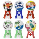 Ρακέτες Παιδικές Μεγάλες Σετ=2+1 Μπαλάκι 38x24x0,6cm