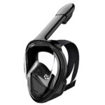 Μάσκα Full Face με Αναπνευστήρα Μαύρη