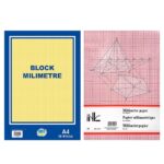 Μπλοκ Μιλιμετρέ 50φυλλο Α4