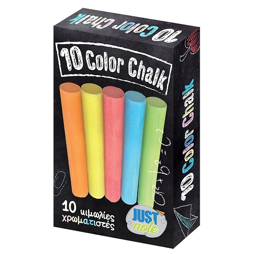 KIMWLIA-POLYXRVMH Χρωματιστές Κιμωλίες Just Note - Image 1