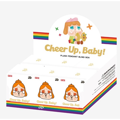 crybaby-box Pop Mart CRYBABY CHEER UP, BABY! SERIES-Plush Pendant Blind Box - Image 1