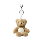 Warmies® Bag Charms Καφέ Αρκουδάκι