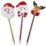 Στυλό με Φιγούρα Χριστουγέννων 23cm