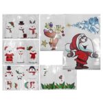 Αυτοκόλλητα Χριστουγεννιάτικα για Τζάμια 2 τεμ 50x35cm