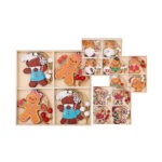 Στολίδια Ξύλινα Μπισκοτούληδες