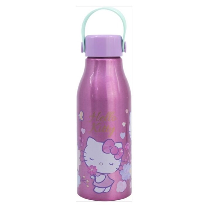 Hello Kitty - Flexi Handle Aluminium Bottle - Image 1