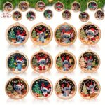 Χριστουγεννιάτικο ξύλινο στολίδι τερατάκι