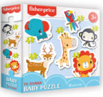 Παιδικό Puzzle Τα Ζωάκια 18pcs για 3+ Ετών Fisher Price