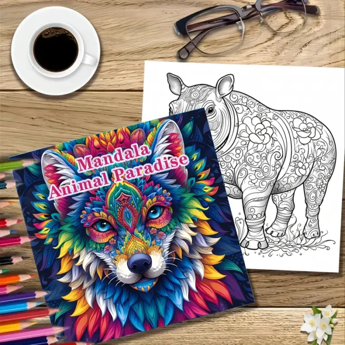IMG_5173 Coloring book animal paradise - Image 1
