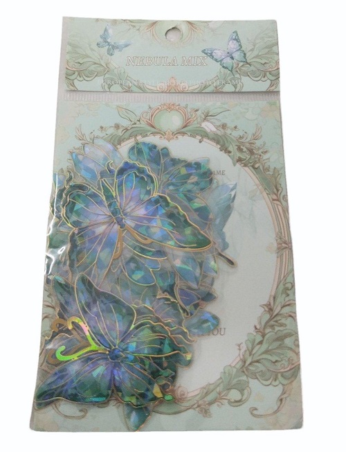 IMG_5212 Stickers blue butterfly - Image 1