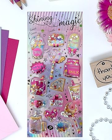 Stickers shining magic