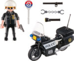 Playmobil Βαλιτσάκι City Action Αστυνόμος με Μοτοσικλέτα για 4 ετών - Image 2