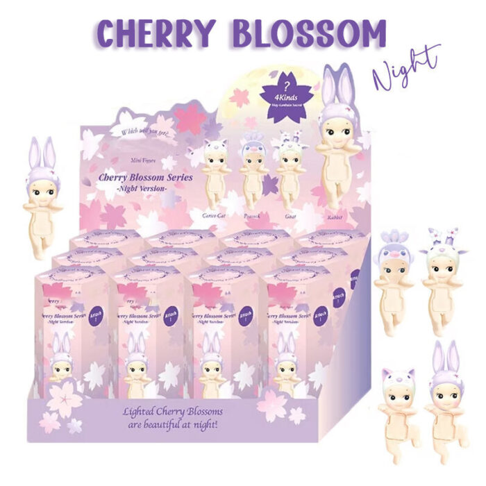Sonny Angel Mini Figure Cherry Blossom Series Night Version Blind Box-1 Τεμάχιο - Image 2