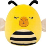 Λούτρινο Squishmallows Capybara Bee "Begonia" 19 εκ