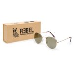 Contacta Unisex Γυαλιά Ηλίου REBEL Χρωματιστός Φακός  Gold