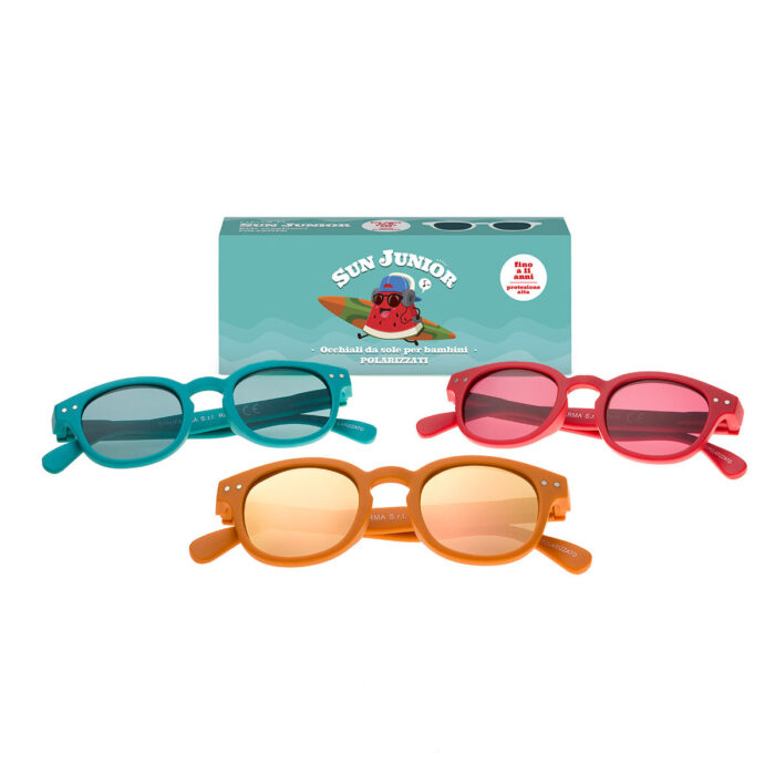 Contacta Sun Junior Παιδικά Γυαλιά Ηλίου Polarized Πορτοκαλί - Image 4