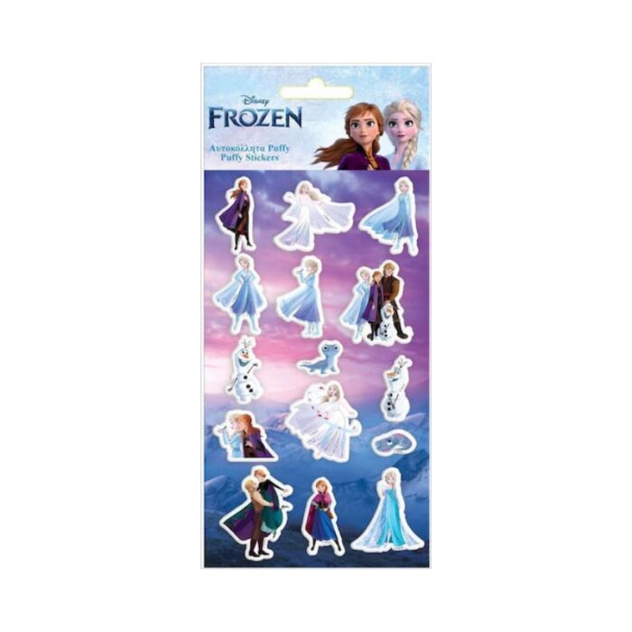 Αυτοκόλλητα puffy frozen - Image 1