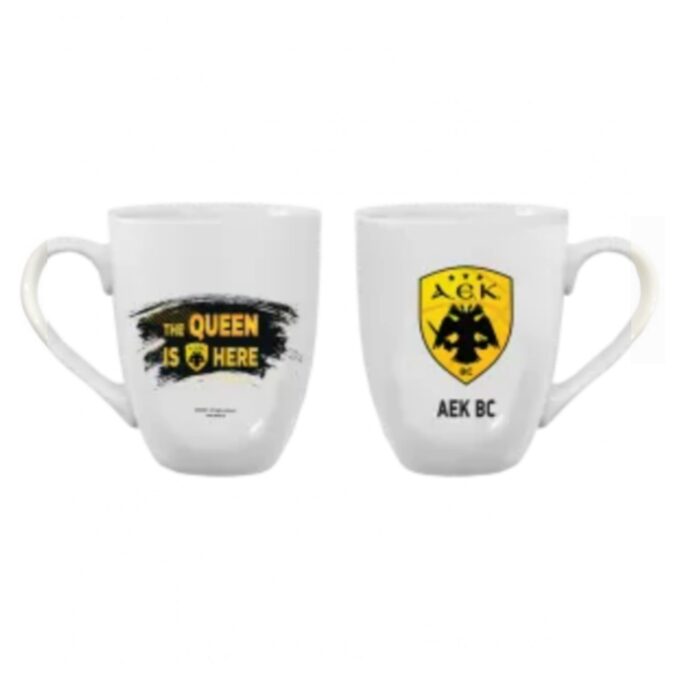 Aek-mug ΚΟΥΠΑ DELUXE - ΑΕΚ ΜΠΑΣΚΕΤ 1 / THE QUEEN IS HERE - Image 1