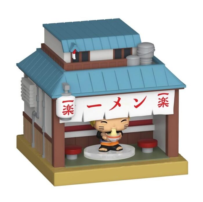 Funko Bitty Pop! Towns: Naruto Shippuden - Naruto Uzumaki and Ichiraku Ramen Vinyl Figures - Image 3