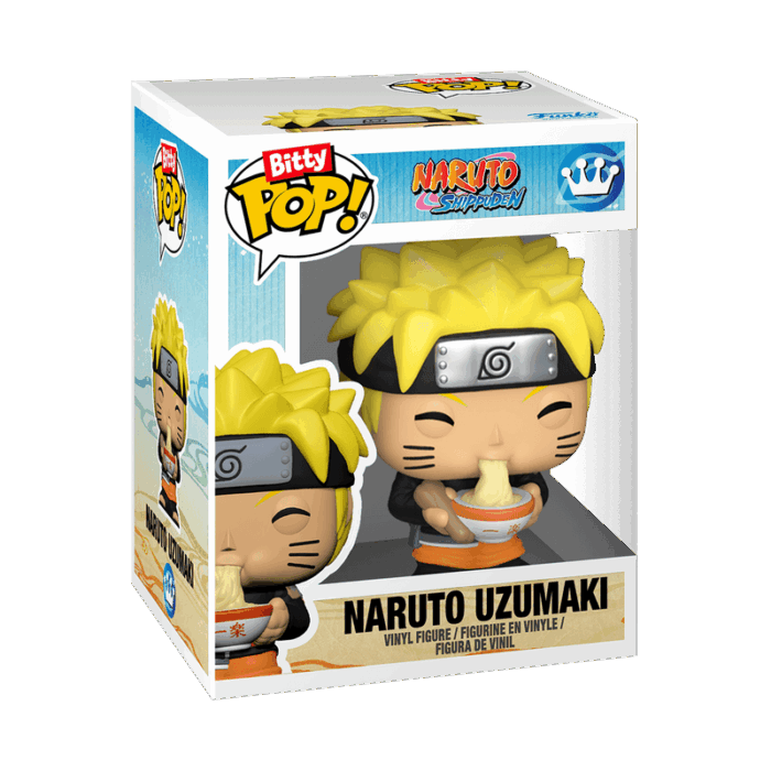 Funko Bitty Pop! Towns: Naruto Shippuden - Naruto Uzumaki and Ichiraku Ramen Vinyl Figures - Image 2