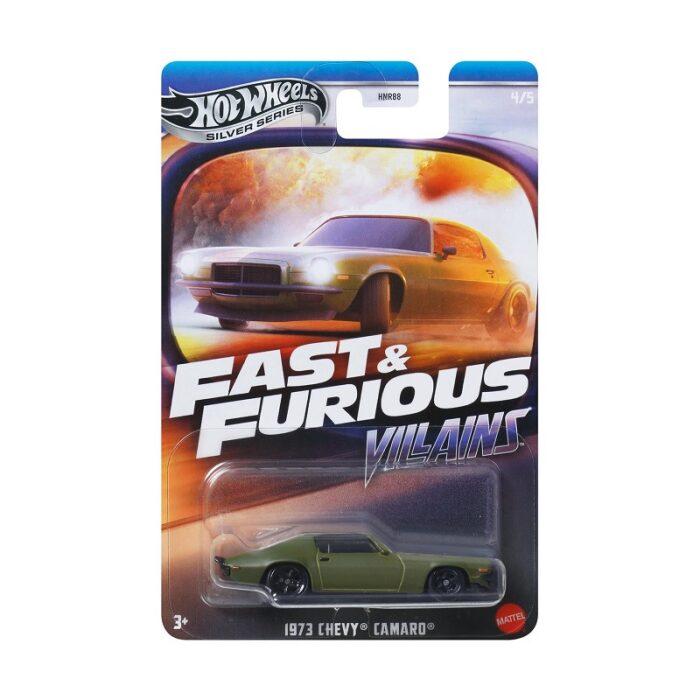 Mattel Hot Wheels Silver Series: Fast & Furious Villains - 1973 Chevy Camaro - Image 1