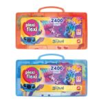 Plexi Flexi Disney Stitch Θήκη Με 2400 Λαστιχάκια & 12 Αξεσουάρ Για 5+