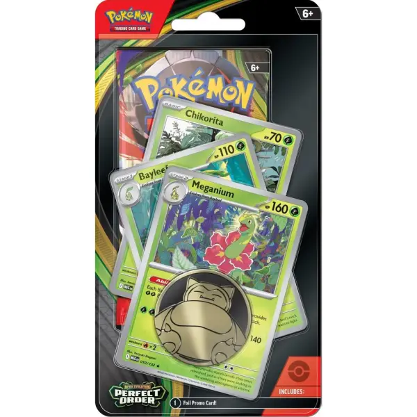 perfect_order_premium_checklane-meganium Pokemon ME03 Perfect Order Premium Checklane Blister 2026 - Image 1