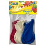 Σετ 15 Μπαλόνια Latex Πολύχρωμα 30εκ.