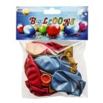 Μεταλλικά Μπαλόνια 12" 15τεμ 30cm