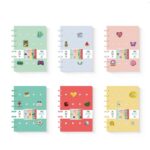 Cactus Σημειωματάριο “CROQNOTES” A5 με διακοσμητικά pins