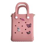 Cactus Croqbag Διακοσμητικά Pins 16x20 Cm Ροζ