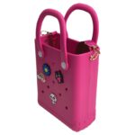 Cactus Croqbag Διακοσμητικά Pins 16x20 Cm Φούξια - Image 2