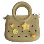 Cactus CROQBAG με διακοσμητικά pins – 22×26 cm – ΙΒΟΥΑΡ