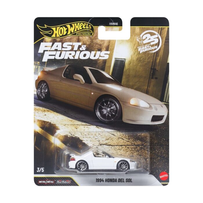 Mattel Hot Wheels Premium: Fast & Furious - 1994 Honda DEL SOL Vehicle - Image 2