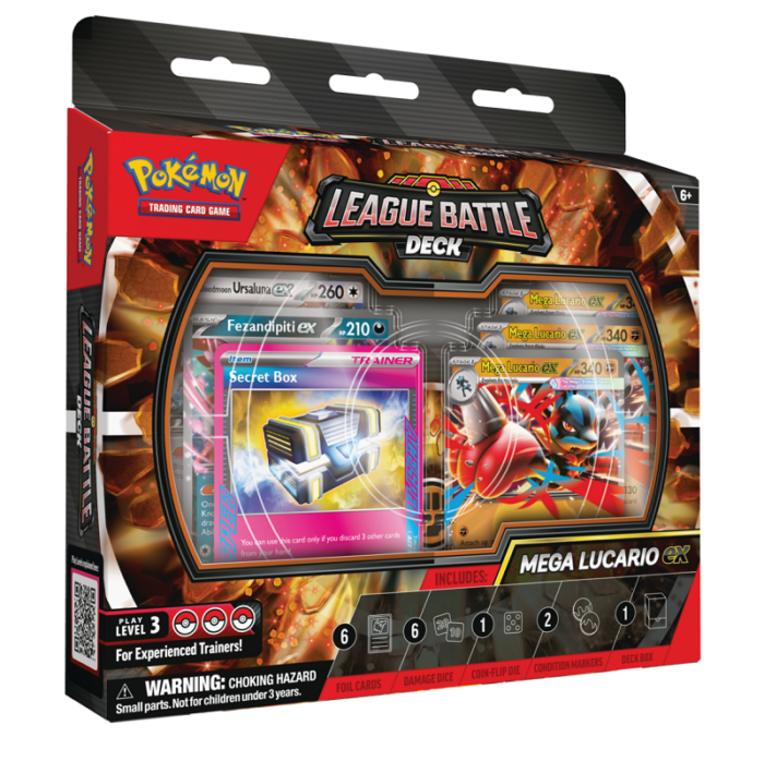 Pokemon Mega Lucario ex League Battle Deck - Image 1