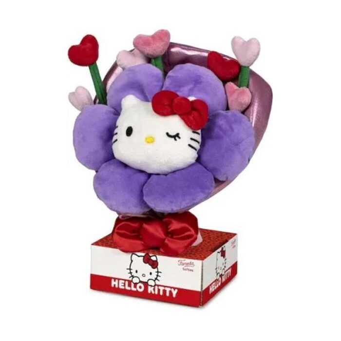 Giochi Preziosi Hello Kitty Λούτρινο Μπουκέτο 28 cm - Image 1