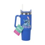 Paladone Παγούρι Lilo & Stitch Ανοξείδωτο με Καλαμάκι 900ml