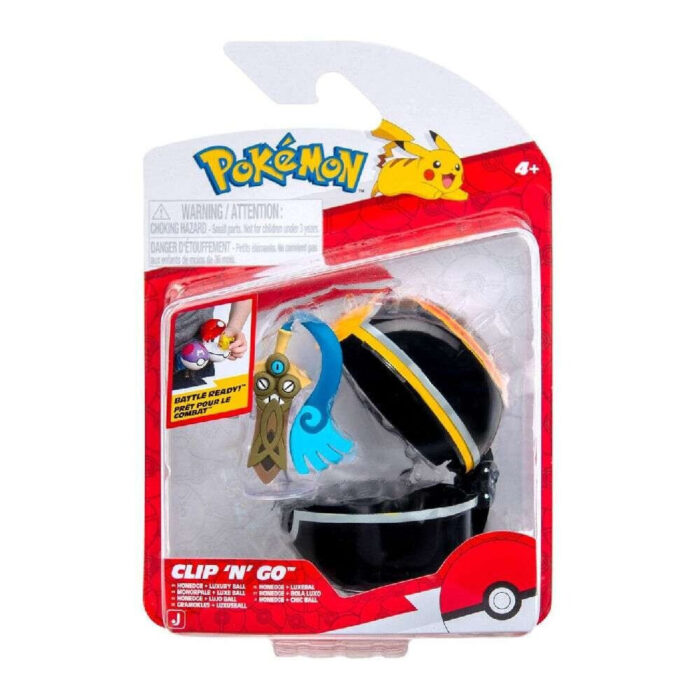POKE BALL CLIP N GO ΜΕ ΦΙΓΟΥΡΑ HONEDGE - Image 1