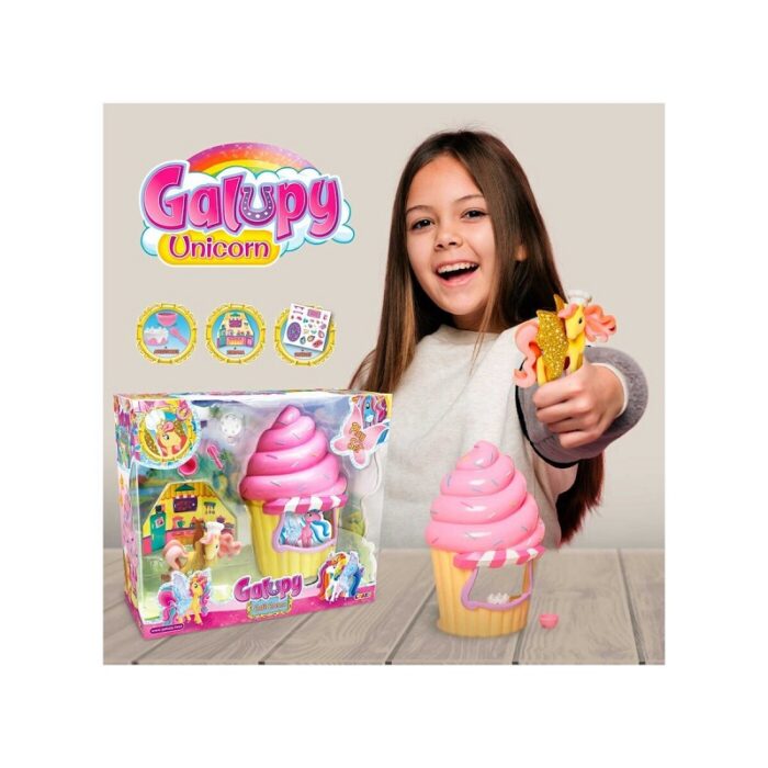 Craze Παιχνίδι Μινιατούρα Galupy Unicorn - Cafe Crema - Image 2