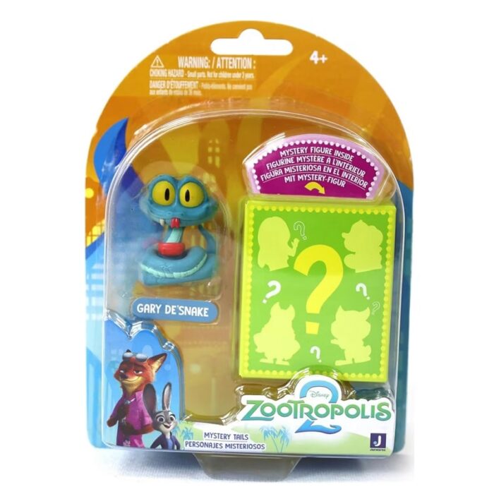 ZOOTOPIA SEMI-BLIND FIGURE SET 2pcs. 5cm. - Gary De Snake - Image 1