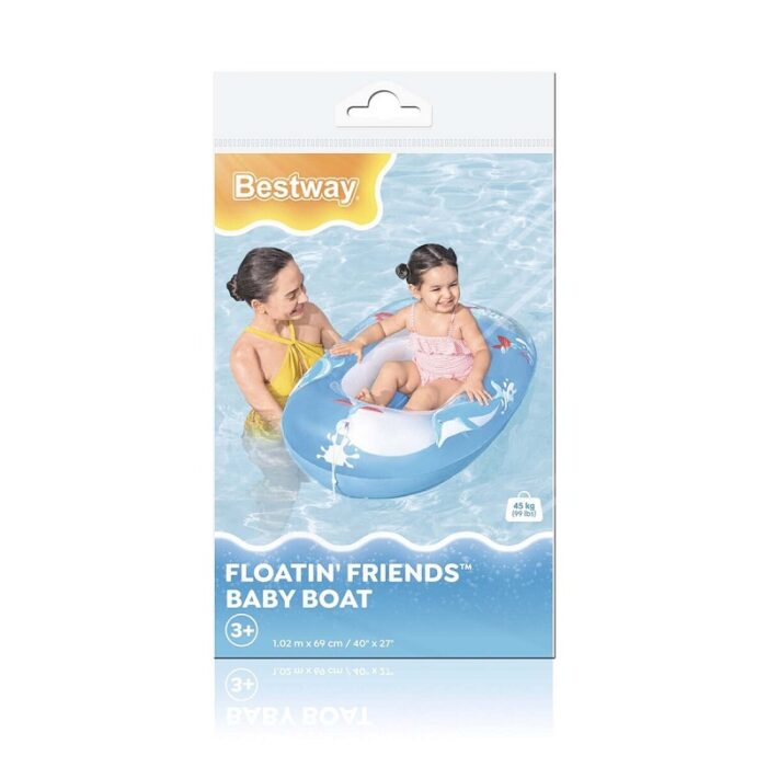 Βαρκούλα Θαλασσί Bestway 102x69cm - Image 2