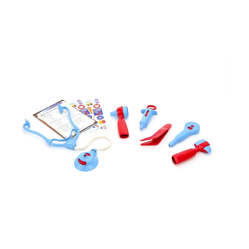 DOCTOR Green Toys Παιδικό Ιατρικό Σετ 9τμχ - Image 1