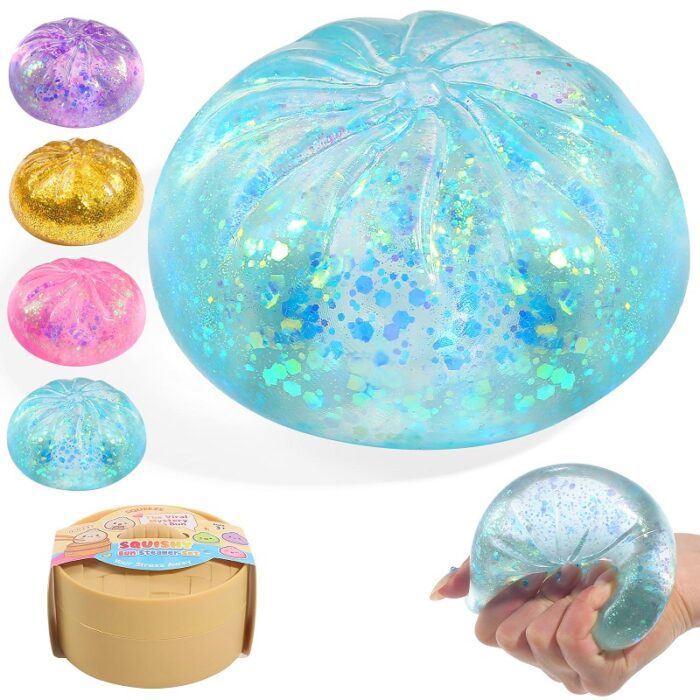 Premium Squeezy Dumpling Glitter– slow rising - Image 1