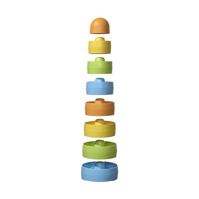 Green Toys Παιχνίδι Στοίβαξης Πυραμίδα Κυλίνδρων για 6+ Μηνών - Image 2