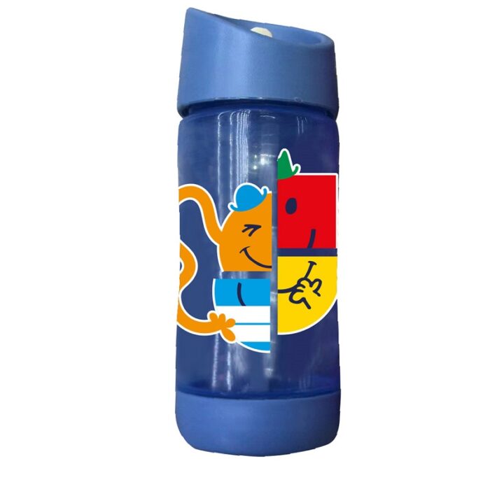 PAGOURI-MIKROI-KYRIOI Παγούρι 380ml με καλαμάκι - Μικροί Κύριοι 4 - Image 1