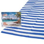 Summertiempo Ψάθα Παραλίας Πλαστική Μπλε 180x90εκ.