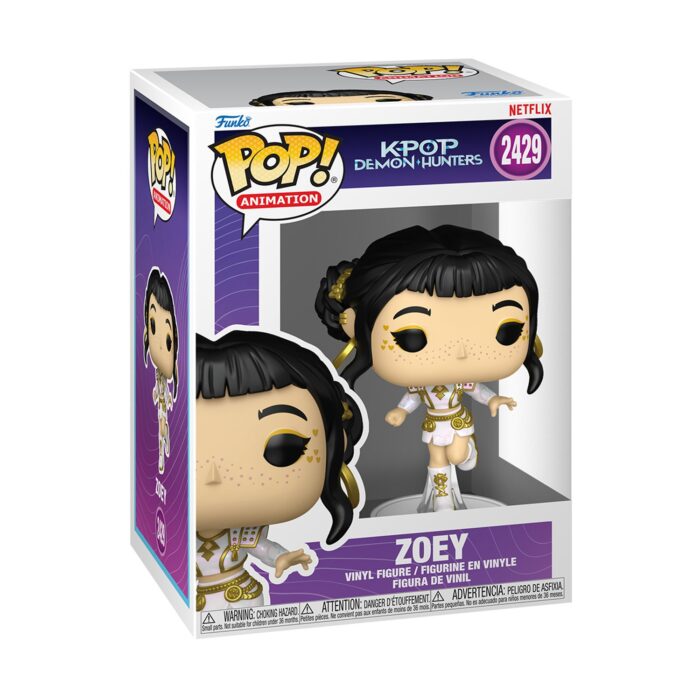 Funko Pop! Animation: K-Pop Demon Hunters - Zoey #2429 Vinyl Figure - Image 2